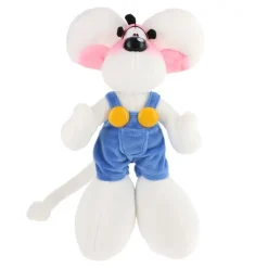 Peluche Diddl en salopette Bleue 30cm