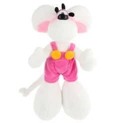 Peluche Diddl en salopette Rose 30cm
