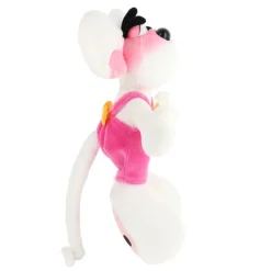 Peluche Diddl en salopette Rose 30cm