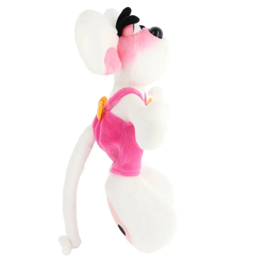 Peluche Diddl en salopette Rose 30cm