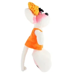Peluche Diddlina en robe orange 30cm