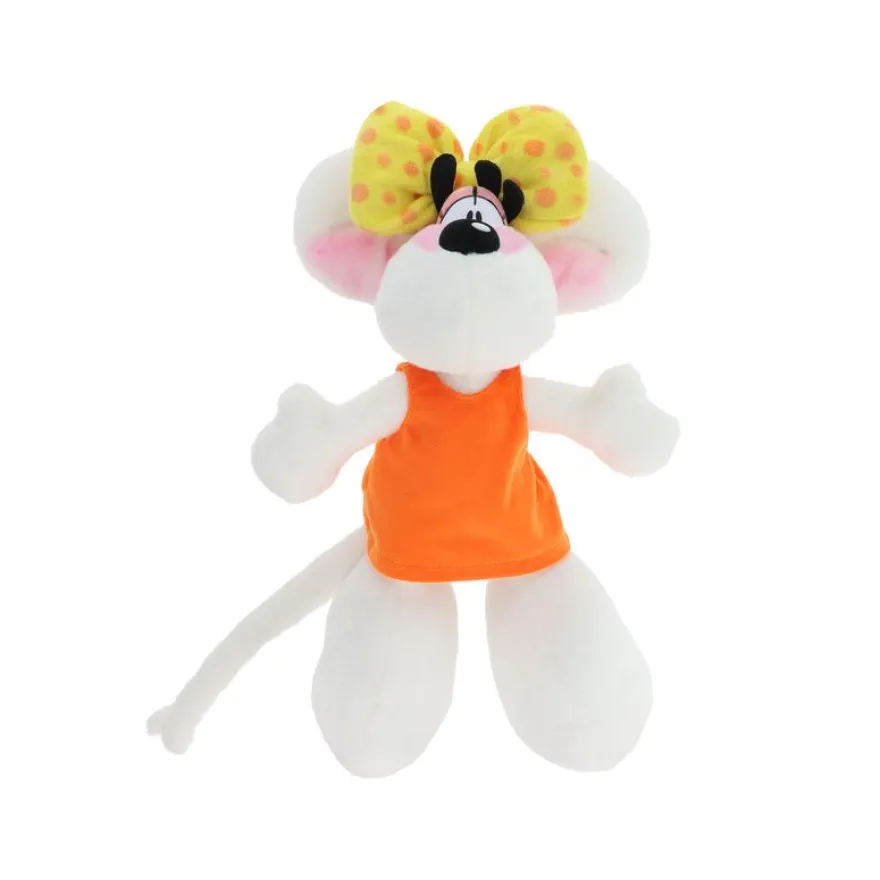 Peluche Diddlina en robe orange 20cm