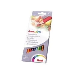 Pentel - 12 Crayons de couleur