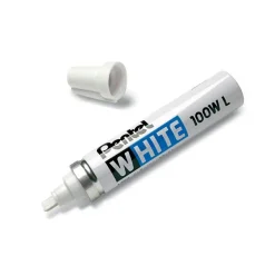 Pentel - Marqueur peinture - pointe large - blanc