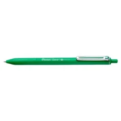 Pentel iZee - Stylo à bille rétractable - vert - 1 mm - pointe large