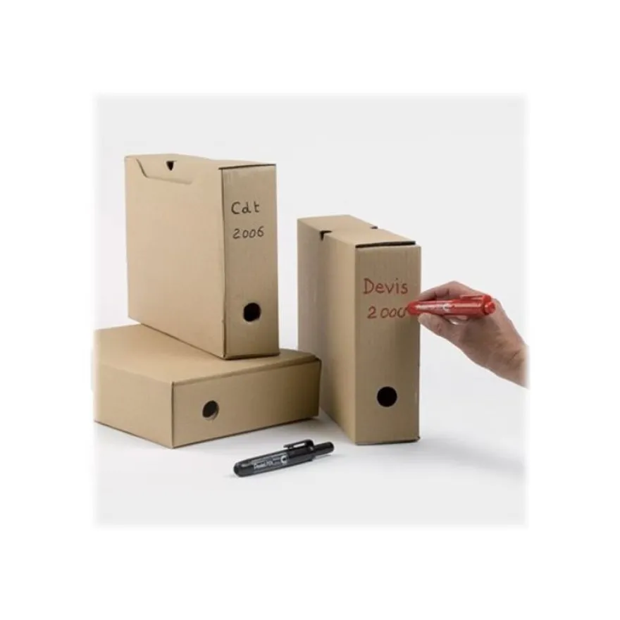 Pentel PEN N50 - Marqueur permanent rétractable - pointe ogive - noir