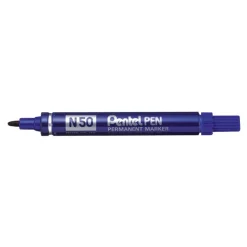 Pentel PEN N50 - Marqueur permanent - pointe ogive - bleu