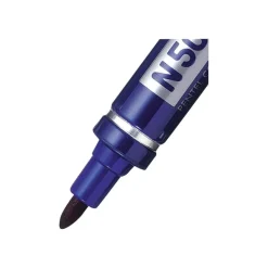 Pentel PEN N50 - Marqueur permanent - pointe ogive - bleu