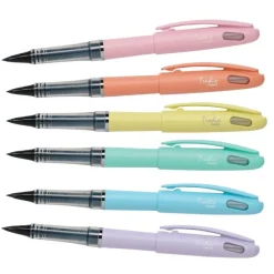 Pentel Tradio Pastel - Feutre plume - corps jaune
