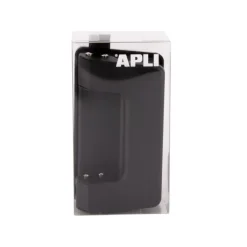 Perforatrice noire en métal, 2 trous, jusqu'à 12 feuilles, solide et facile à utiliser