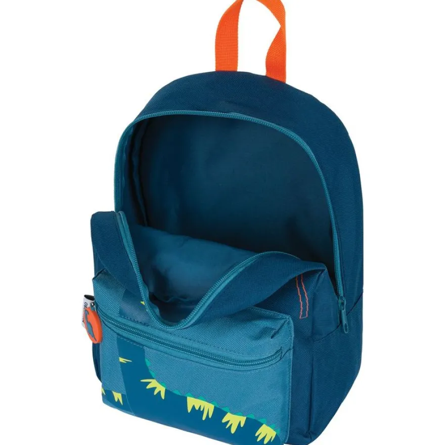 Petit Sac à dos Dino - 1 compartiment - marine et bleu - Oberthur