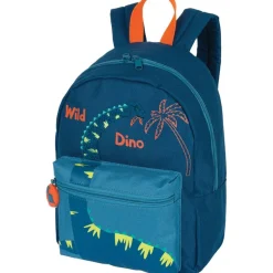 Petit Sac à dos Dino - 1 compartiment - marine et bleu - Oberthur