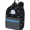 Petit Sac à dos Kickers Boy - 1 compartiment - noir et gris chine - Oberthur