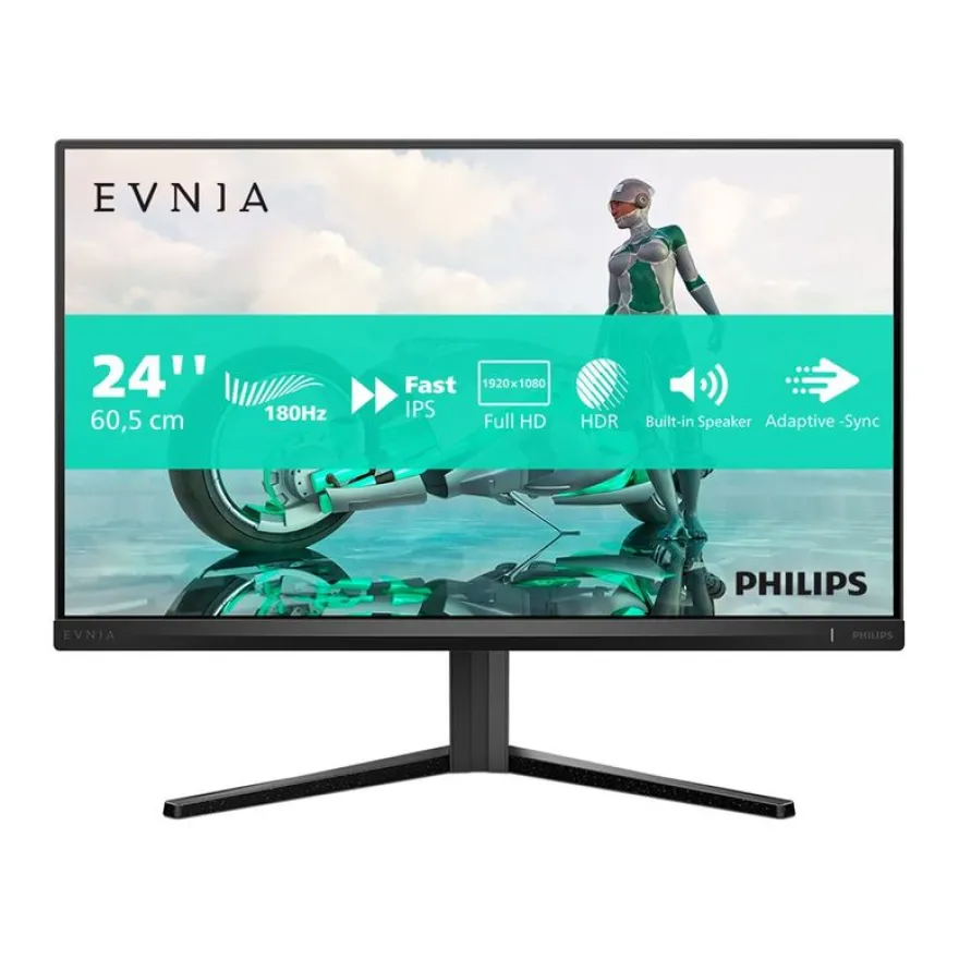 Philips Evnia 3000 24M2N3200S - Écran LED - jeux - 24" (23.8" visualisable) - 1920 x 1080 Full HD (1080p) @ 180 Hz