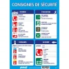 Pickup - Consignes de sécurité d'incendie obligatoires