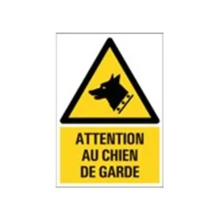 Pickup - Panneau Attention aux chiens - 230 x 330 mm