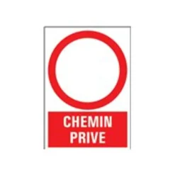 Pickup - Panneau Chemin privé - 230 x 330 mm