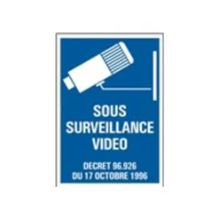 Pickup - Panneau Sous surveillance - 230 x 330 mm
