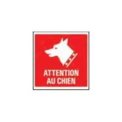 Pickup - Pictogramme - Attention au chien - 150 x 150 mm