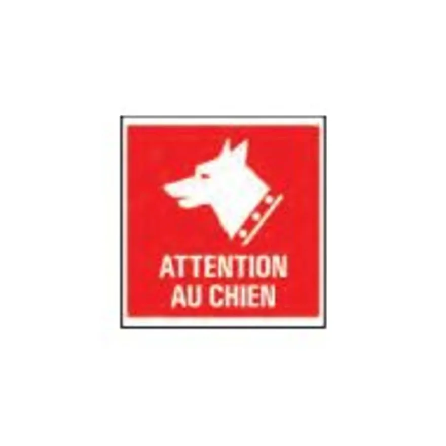 Pickup - Pictogramme - Attention au chien - 150 x 150 mm