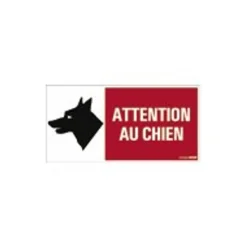 Pickup - Pictogramme - Attention au chien - 300 x 150 mm