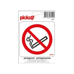 Pickup - Pictogramme - Défense de fumer + décret - 100 x 100 mm