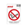 Pickup - Pictogramme - Défense de fumer - 100 x 100 mm