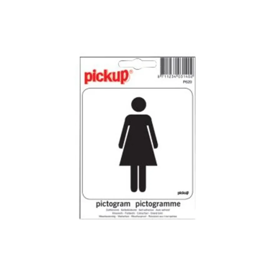 Pickup - Pictogramme - Femmes - 100 x 100 mm
