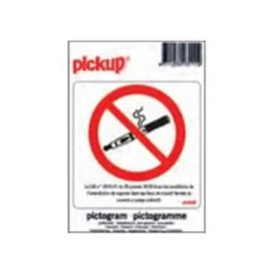 Pickup - Pictogramme - Interdiction de vapoter - 100 x 100 mm