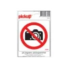 Pickup - Pictogramme - Pas de photographie - 100 x 100 mm