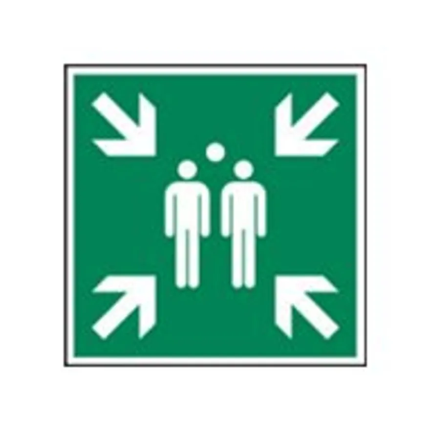 Pickup - Pictogramme - Point de rassemblement - 150 x 150 mm