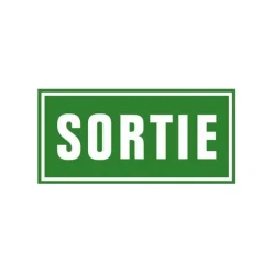 Pickup - Pictogramme - Sortie - 300 x 150 mm