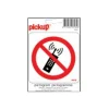 Pickup - Pictogramme - Utilisation des téléphones portables interdite - 100 x 100 mm