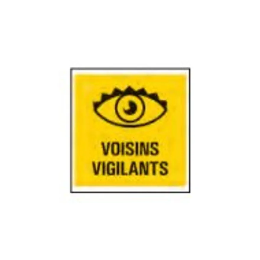 Pickup - Pictogramme - Voisins vigilants - 150 x 150 mm