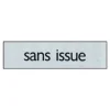Pickup - Plaque de signalisation - 165 x 44 mm - sans issue