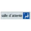 Pickup - Plaque de signalisation - 165 x 44 mm - salle d'attente