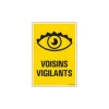 Pickup - Plaque de signalisation - 230 x 330 mm - voisins vigilants