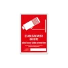 Pickup - Plaque de signalisation - 230 x 330 mm - site sous vidéopretection