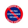 Pickup - Plaque de signalisation ronde - 300 mm (diamètre) - parking interdit