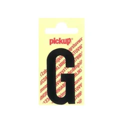Pickup - Étiquette autocollante - 90 mm - Lettre G - noir mat