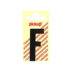 Pickup - Étiquette autocollante - 150 mm - Lettre F - noir mat