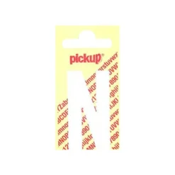 Pickup - Étiquette autocollante - 90 mm - Lettre N - blanc mat