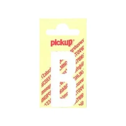 Pickup - Étiquette autocollante - 150 mm - Lettre B - blanc mat