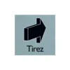 Pickup Alulook - Pictogramme Tirez - 80 x 80 mm