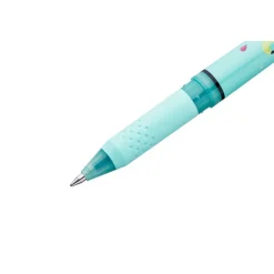 PILOT Frixion Ball Clicker Pool Party – Stylo effaçable rétractable rose pastel – Encre violette – Pointe moyenne 0,7 mm