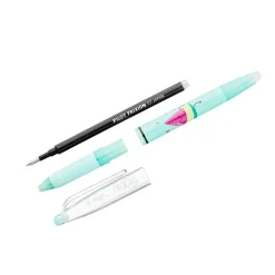 PILOT Frixion Ball Pool Party – Stylo effaçable vert pastel – Encre noire – Pointe moyenne 0,7 mm