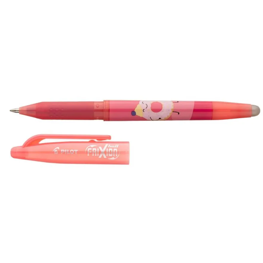 Pilot Frixion Ball SWEET PARADISE corps rose - roller effaçable - 0,7mm - encre bleu