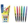 Pilot FriXion Light - Pack de 6 surligneurs effaçables - encre thermosensible - pointe moyenne - couleurs assorties