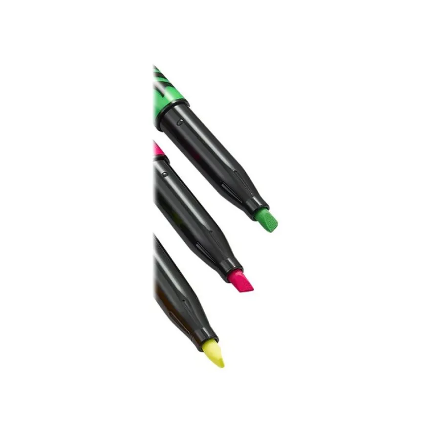 Pilot FriXion Light - Pack de 4 surligneurs - vert, jaune, orange, rose