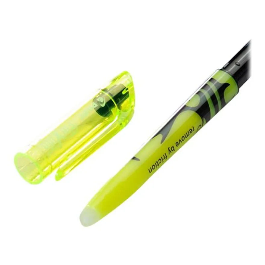 Pilot FriXion Light - Pack de 4 surligneurs - vert, jaune, orange, rose